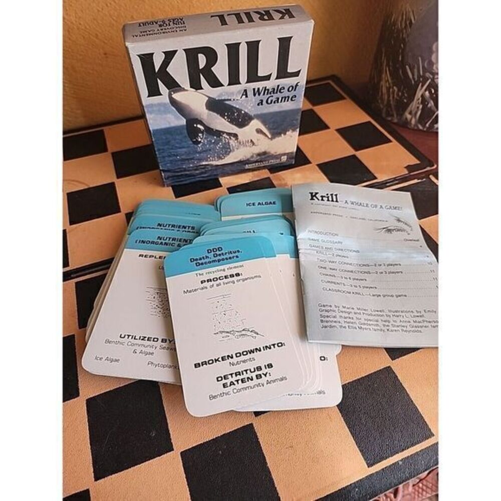 Krill: A Whale Of A Game Antarctic Ocean‎ Food Chain by Ampersand Press, Inc.